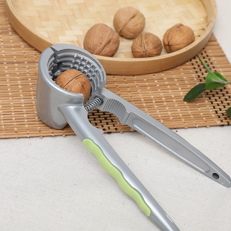 Crack Almond Walnut Filbert Nutcracker Clamp, Pecan Hazelnut Cracker Tool for Kitchen Use