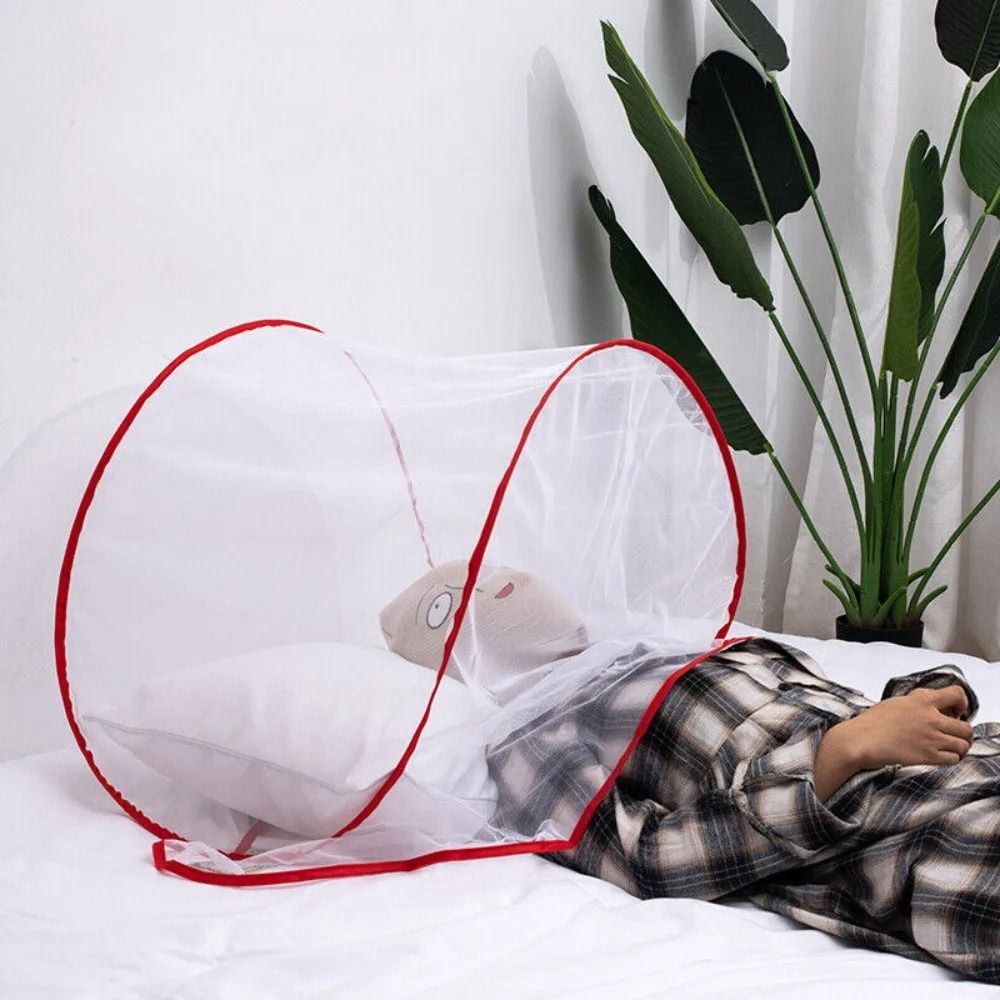 Summer Pop-Up Mini Mosquito Net – Portable Head & Face Shield – High-Yield Pest Interaction Hub