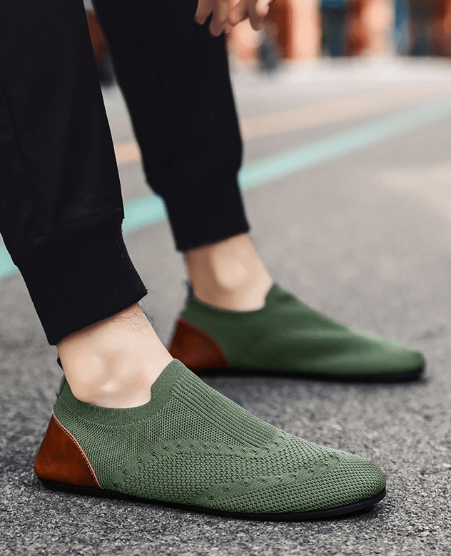 Urban Glide Men's Breathable Driving Loafers Soft Slip-On Casual Moccasins