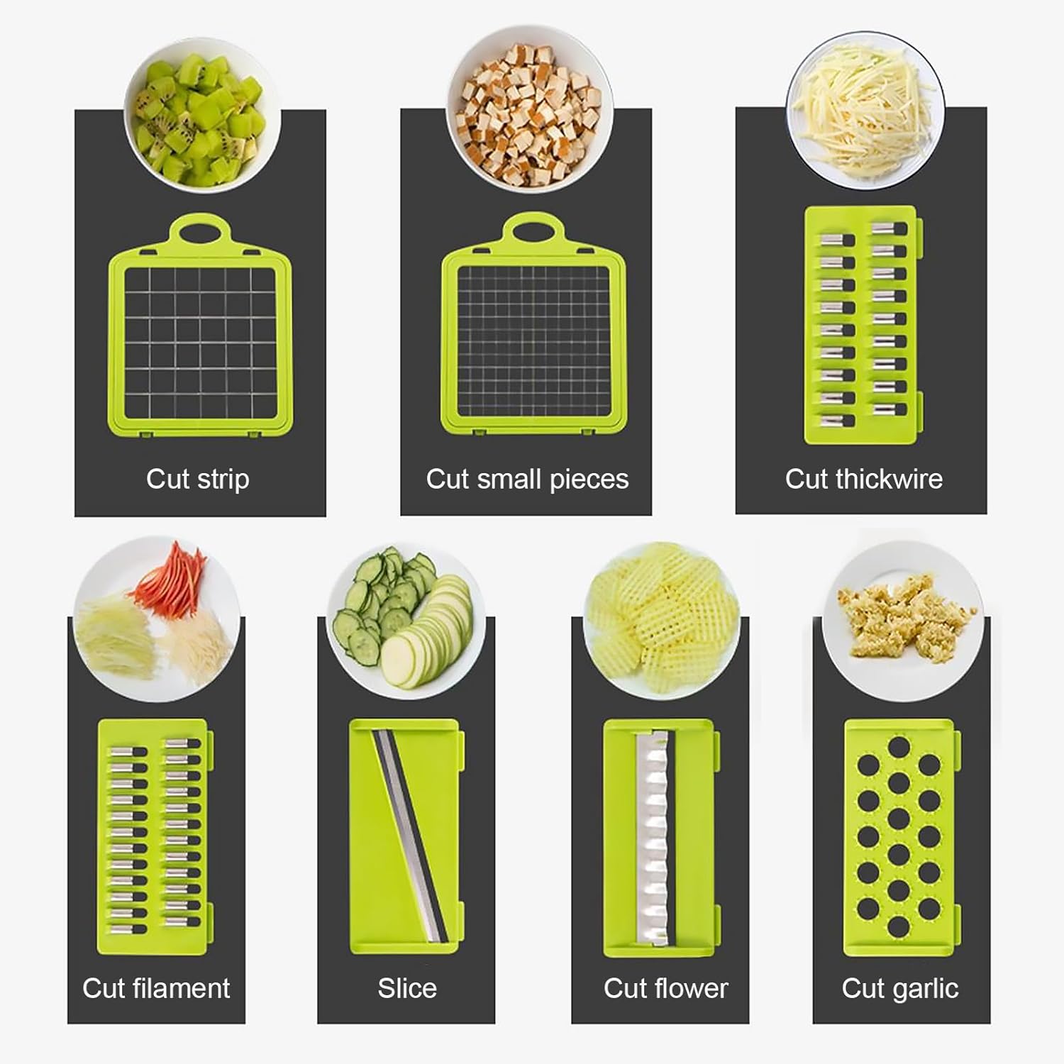 Blade Vegetable Chopper, Professional Chopper-Type Slicer, Multifunctional Food Chopper, Essential Kitchen Utensils