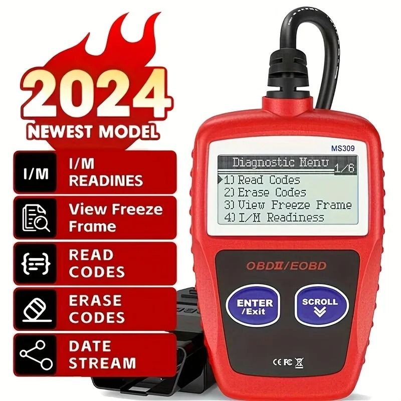 Advanced Car Diagnostic Tool Plus MS309 OBD2 Scanner