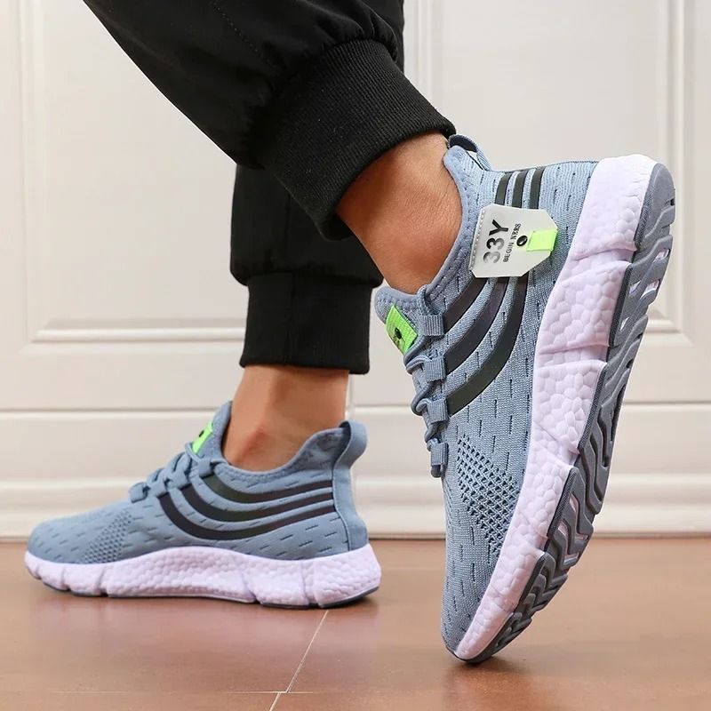 Breathable Lace Up Sneakers for Men and Women