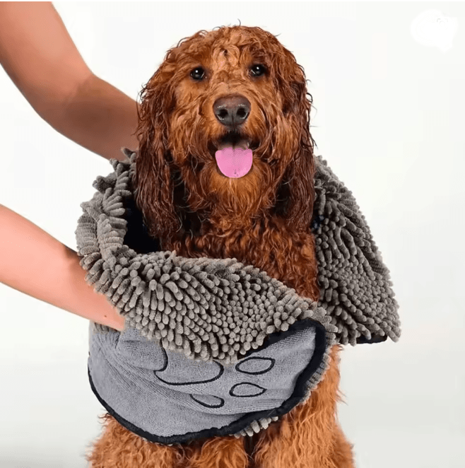 Super Absorbent Pet Bath Towel Quick Dry Dog and Cat Bath Robe