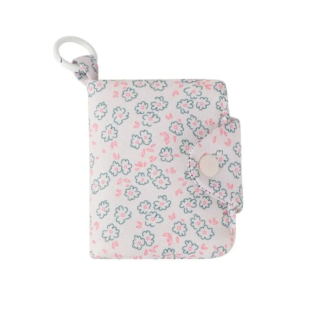 Cute Floral Coin Purse Card Holder Wallet Small Korean Style Mini Pouch