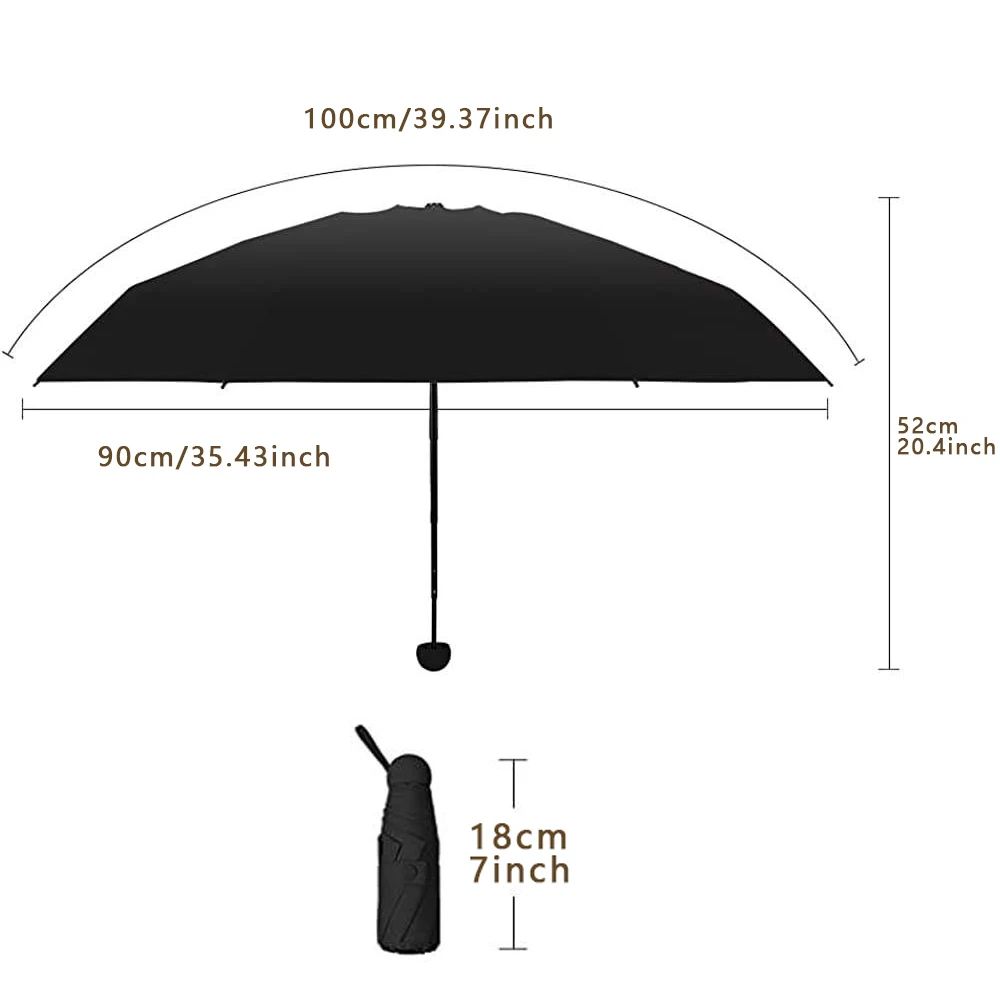Mini Foldable UV Protection Sun Umbrella