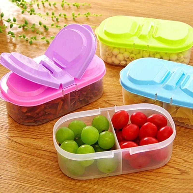 Portable Food Storage Lunch Box for Kids Travel and Outdoor Use