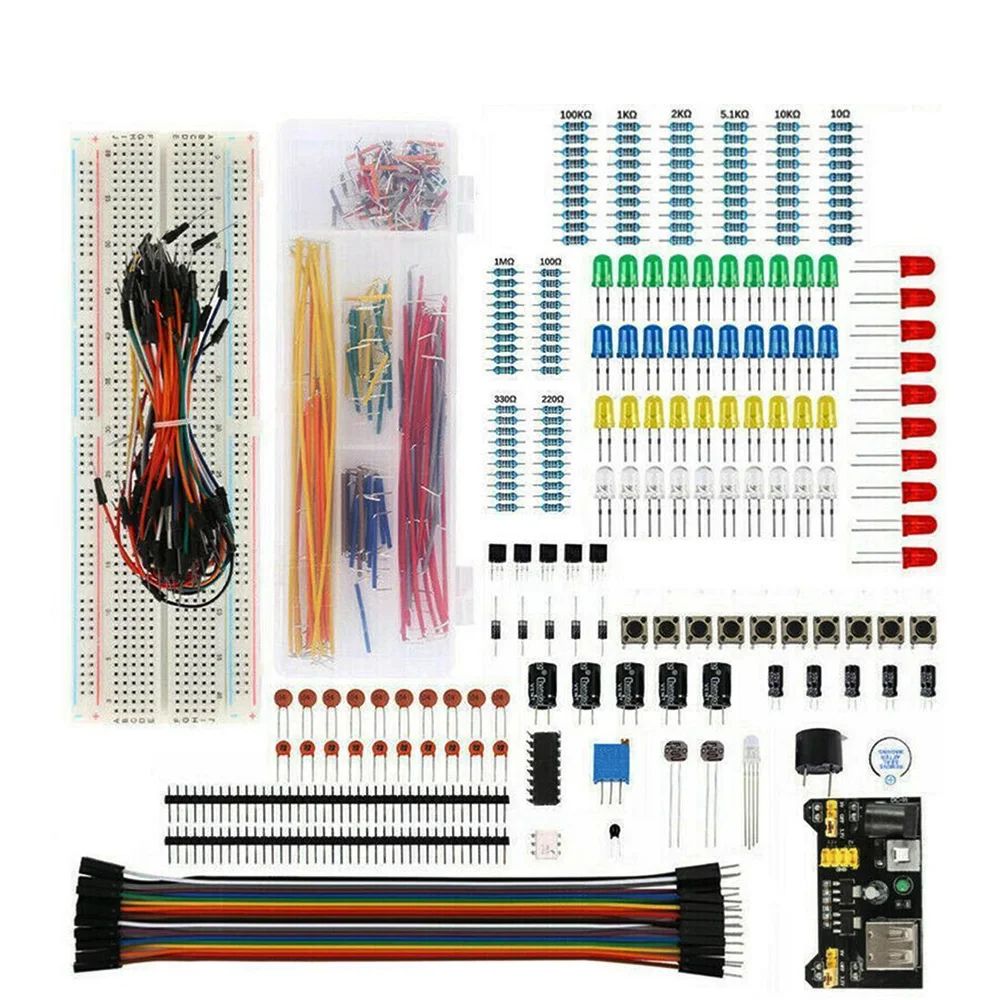 830-Piece Arduino UNO R3 DIY Project Starter Kit