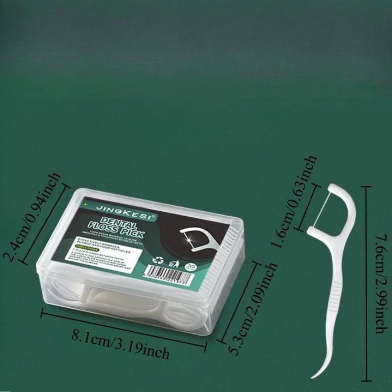 Dental Floss Polymer Disposable Toothpick Set