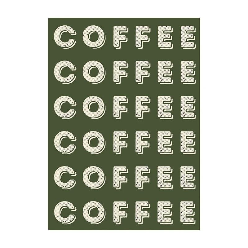 Surreal Coffee Diver Canvas Poster | Trendy Kitchen Gallery Wall Art