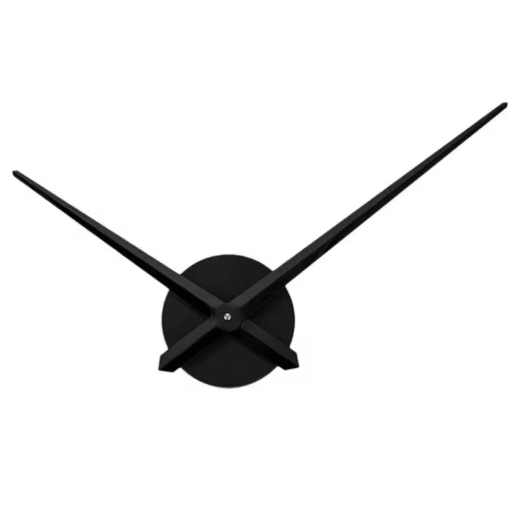 DIY 3D Large Wall Clock Kit Modern Quartz Mechanism with Big Clock Hands