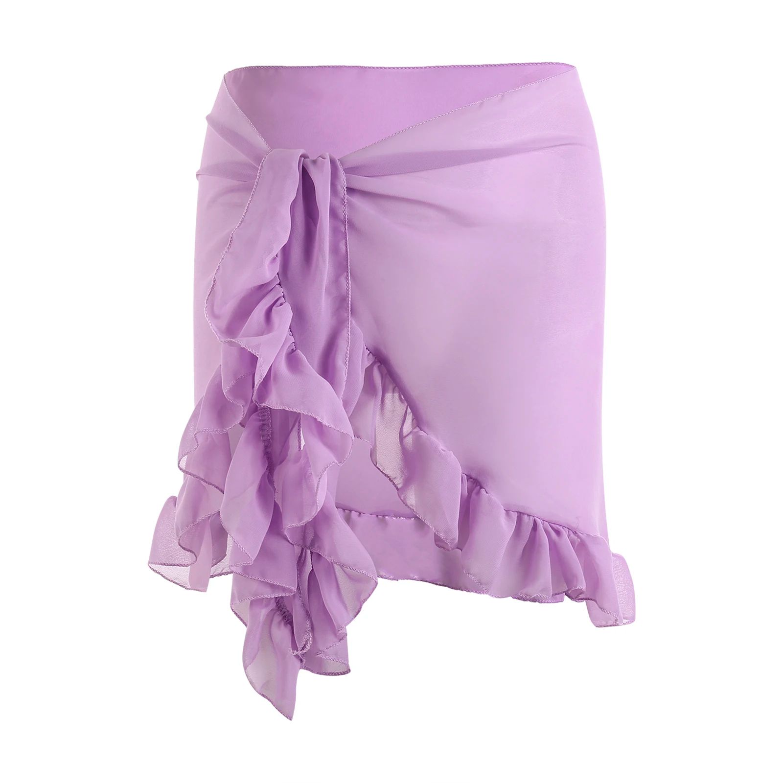 Chiffon Beach Sarong Wrap Skirt