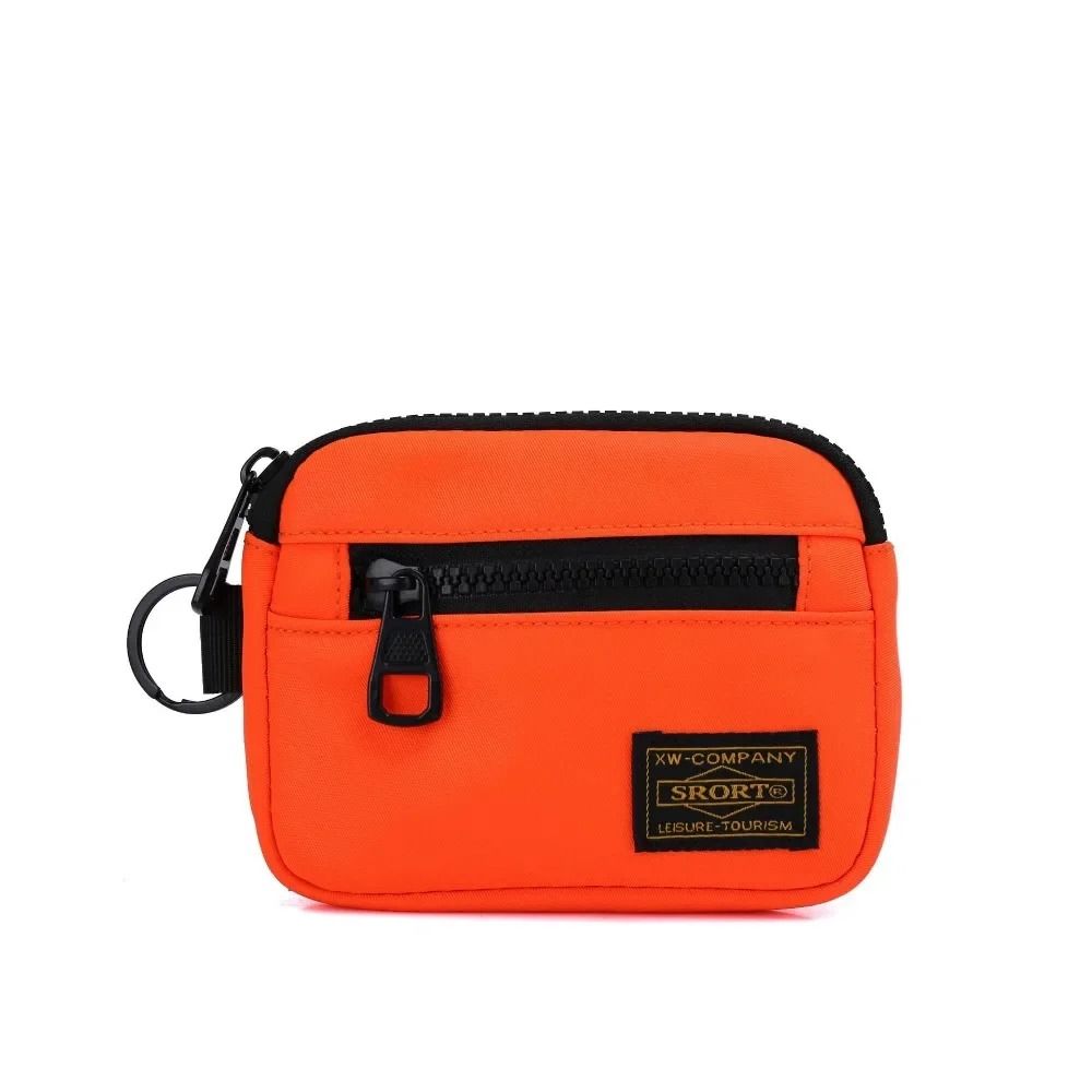 Casual Retro Canvas Mini Zipper Pouch