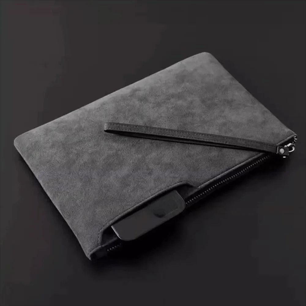 Professional Men's Business PU Leather Clutch