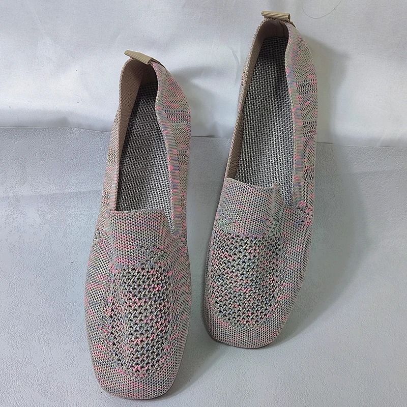 Fashion Womens Slip On Casual Sneakers Lightweight Trainers