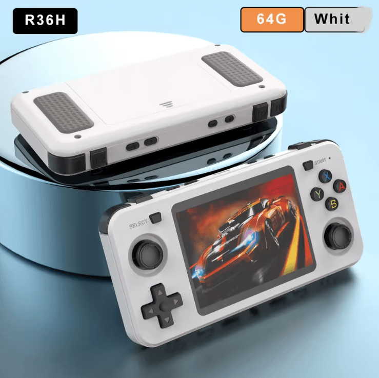 Retro Handheld Game Console with 35 Inch IPS Screen and 10000 Plus Games