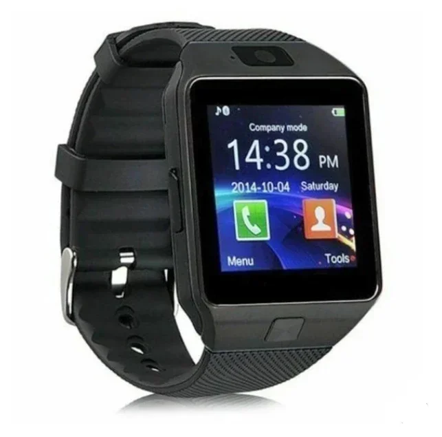 Bluetooth Smart Watch with Camera and Waterproof Touchscreen Design