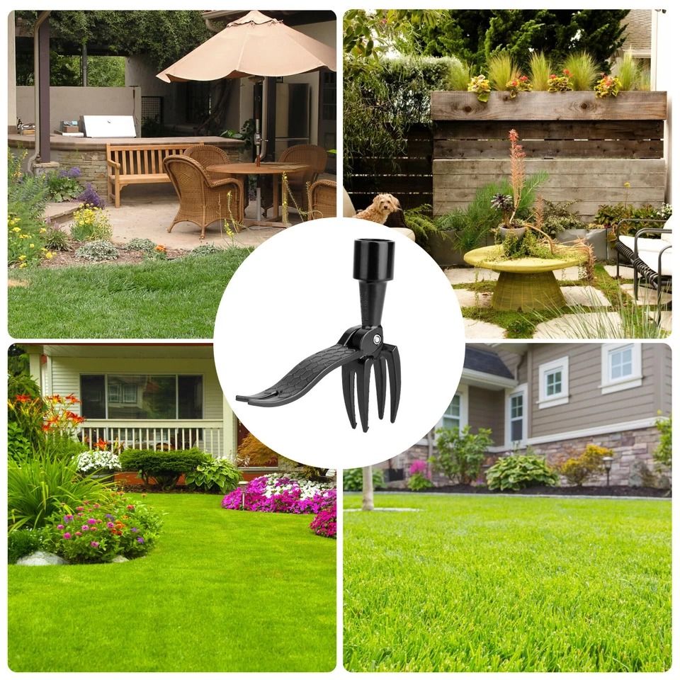 Stand-Up Weed Puller Tool Claw, Outdoor Garden Root Remover, Easy-to-Use Weed Killer for Lawn, Backyard