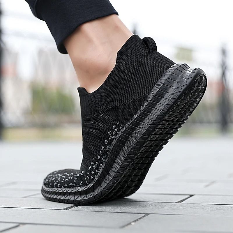 Breathable Mens Casual Slip On Walking Shoes Lightweight Sneakers