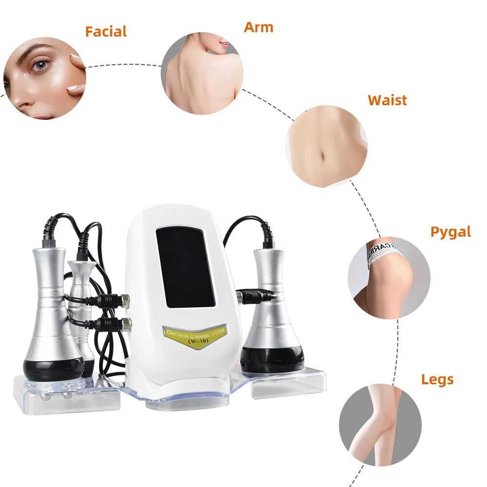 Cavitation Slimming Machine with 40K Ultrasound and Multi-Head Massage