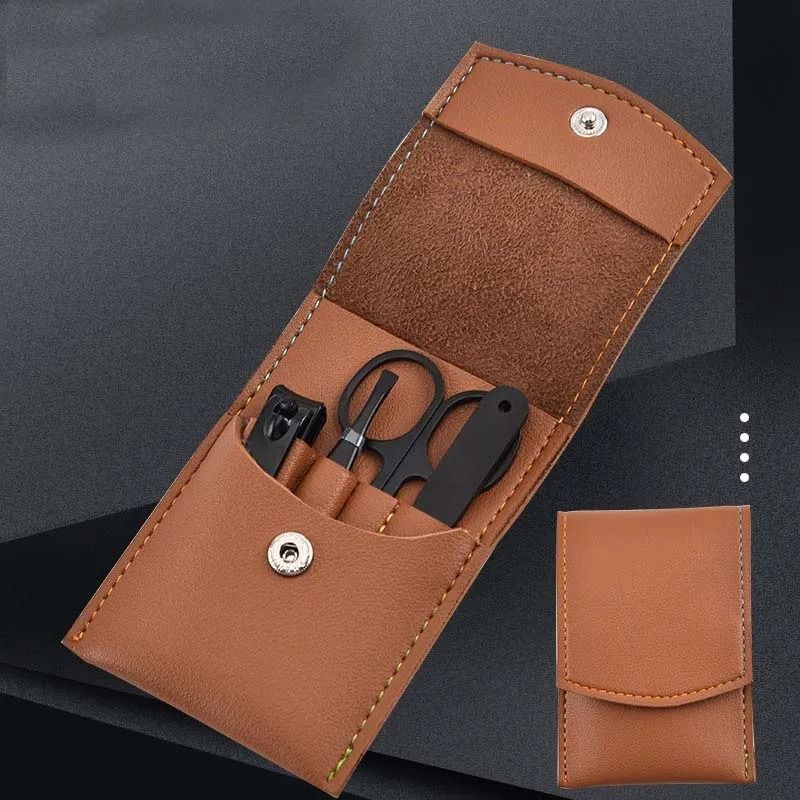 4-Piece Multifunction Stainless Steel Nail Clippers Set