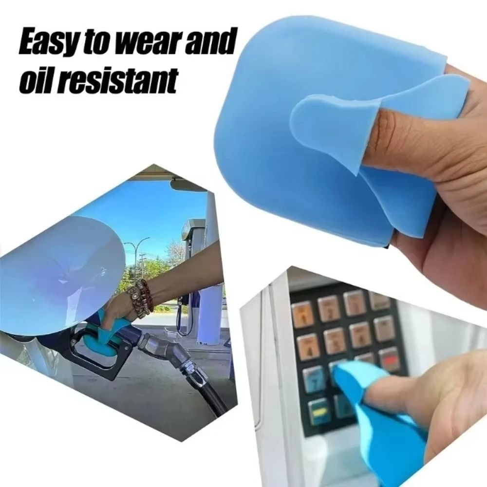 Car Refueling Protective Glove – Universal Soft Silicone Shield – High-Yield Automotive Refueling Interaction Hub