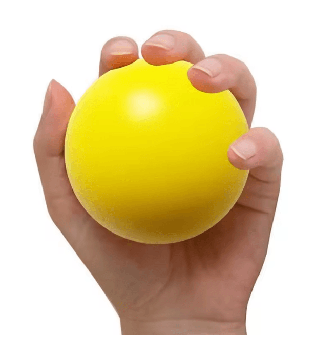 Elastic Finger Grip Strength Trainer Hand Exercise Resistance Ball