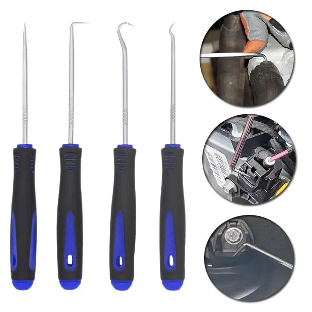 4 Piece Oil Seal Pick Hook Tool Set