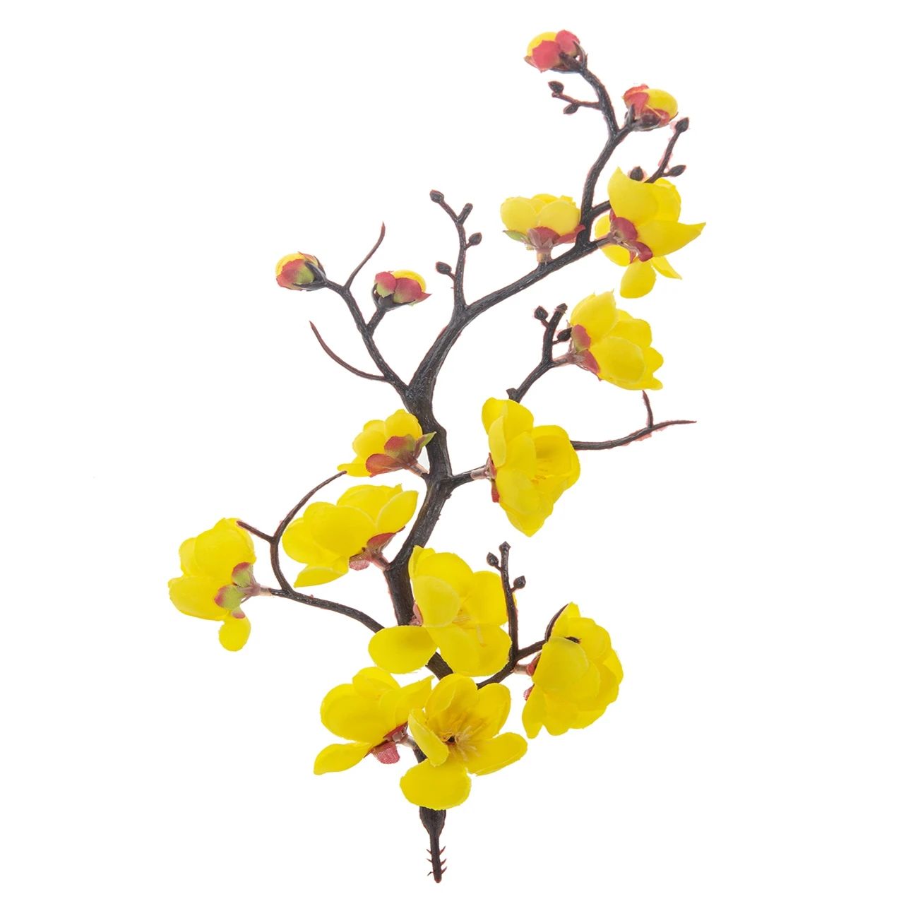 Spring Silk Plum Blossom Branch for Home Vase Styling and Wedding Table Decor