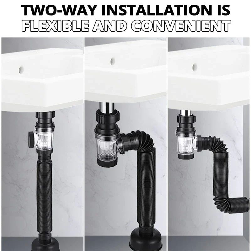 Anti Odor Sink Drain Pipe Filter Set