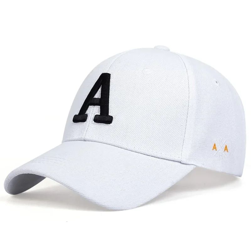 Unisex Letter Embroidery Baseball Cap, Adjustable Spring & Autumn Snapback Hat