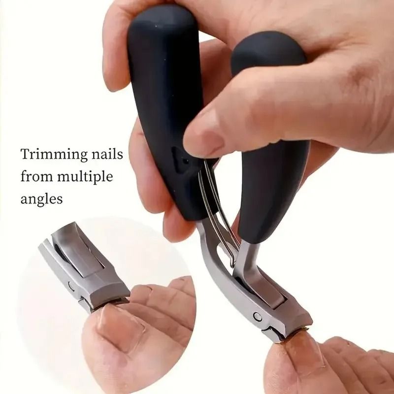 4 Piece Ingrown Toenail Clipper Set Stainless Steel For Thick Nails