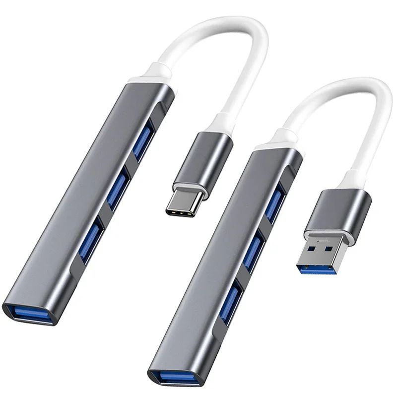 UltraSlim USB-C 4-Port USB 3.0 Hub Adapter