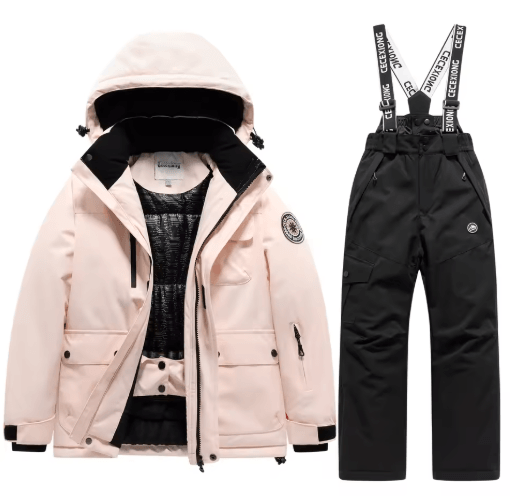 Kids Winter Ski Set, Waterproof, Warm Snow