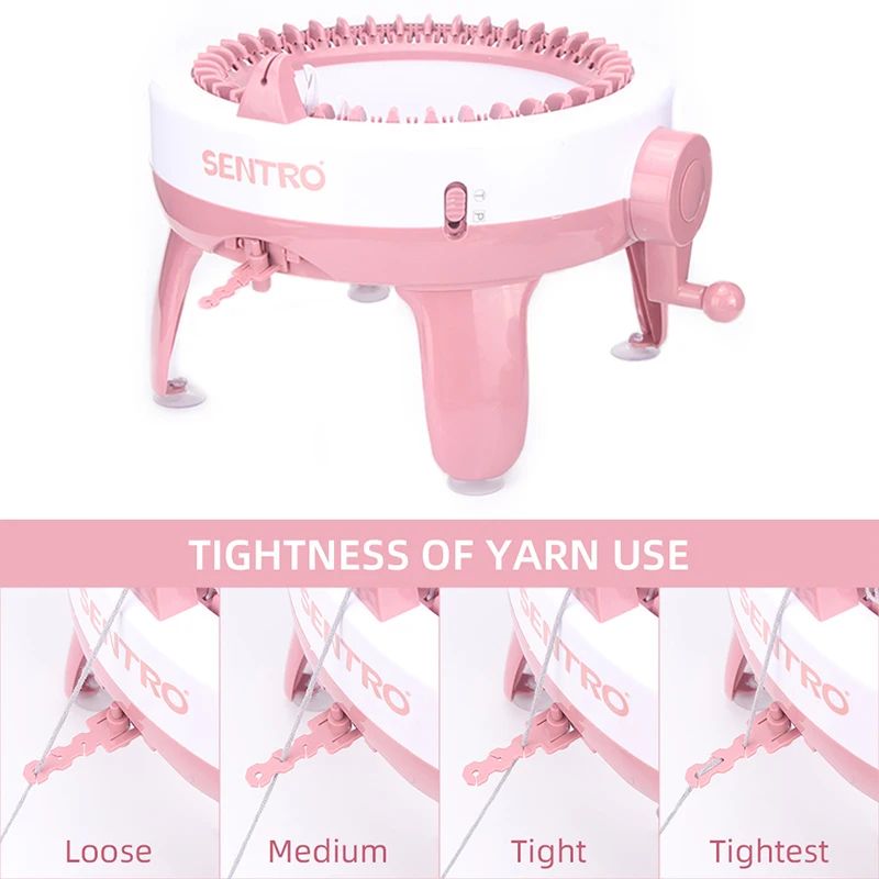 40-Needle Hand Knitting Machine DIY Knitting Loom