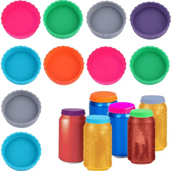 Reusable Silicone Soda Can Cap – Leak-Proof Cola & Beer Can Sealing Lid