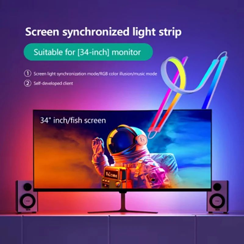 Smart RGB Ambient LED TV Backlight Strip