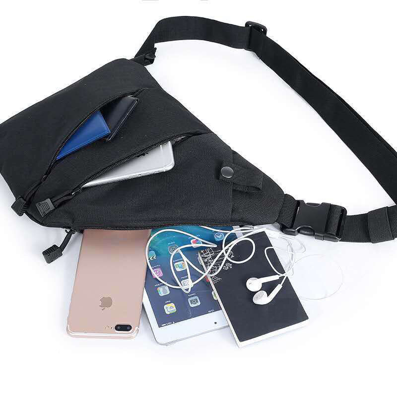 Concealed Carry Tactical Chest Bag Anti Theft Crossbody Holster Pack