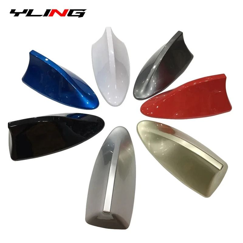 Car Shark Fin Antenna Cover Replacement Roof Radio Signal Decor