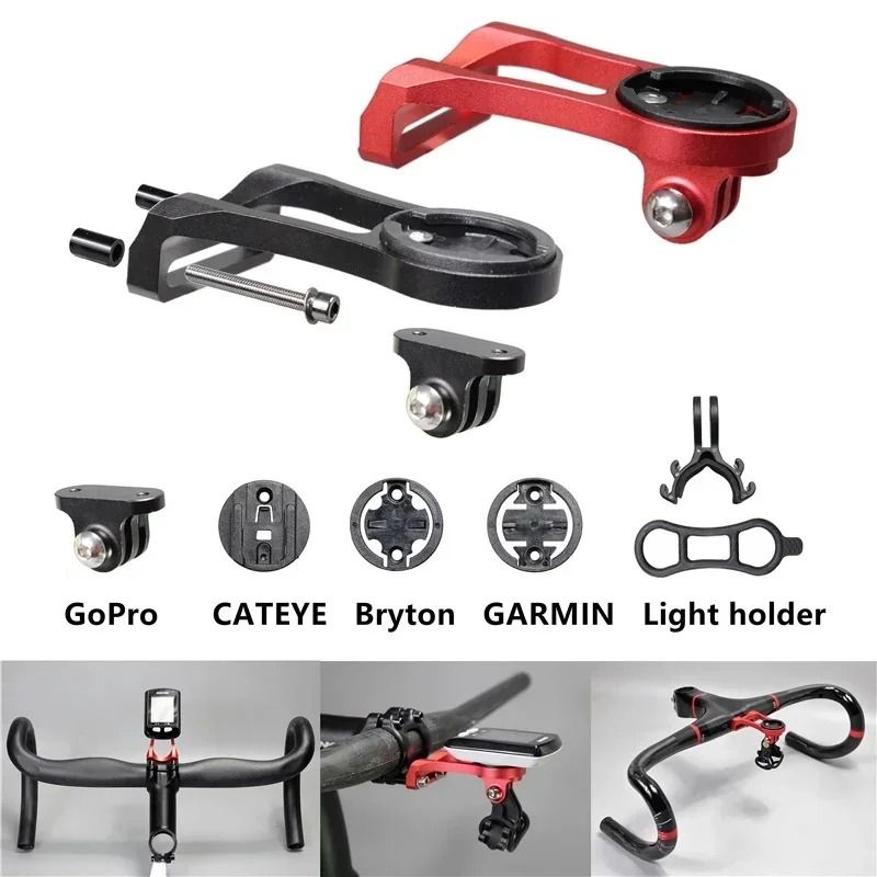 Bicycle Handlebar Camera Mount Metal Base for Garmin Bryton Cycling Equipment