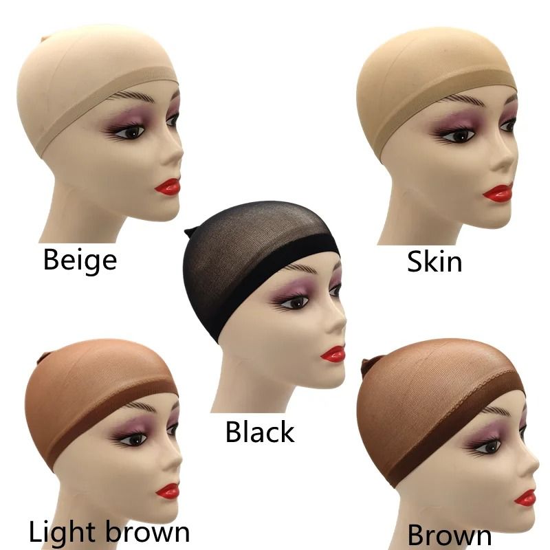 Ventilated Nylon Mesh Wig Cap Set