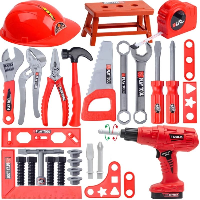 Childrens Engineer Simulation Repair Tool Kit – Interactive Builder Playset