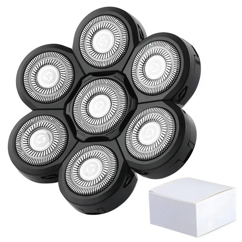 Universal Replacement Shaver & Grooming Heads – 3D to 9D Floating Cutters