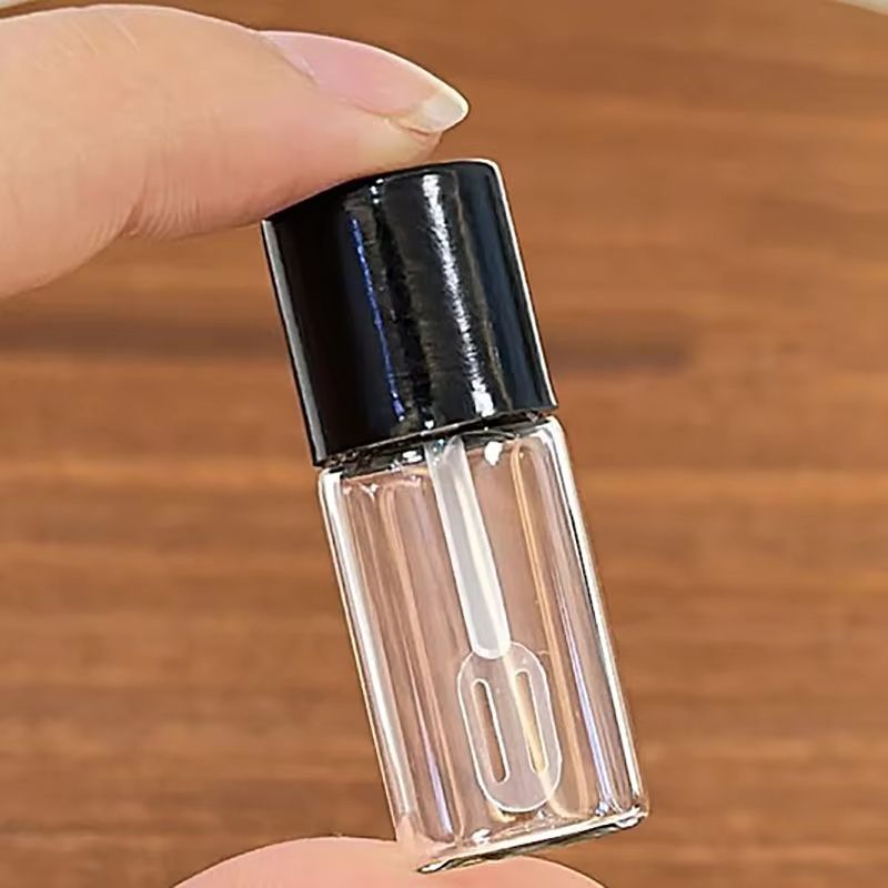 0.14 fl oz Refillable Liquid Foundation Travel Bottle Set with Mini Scoop