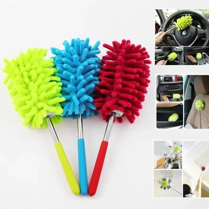 Mini Telescopic Stainless Steel Dust Duster