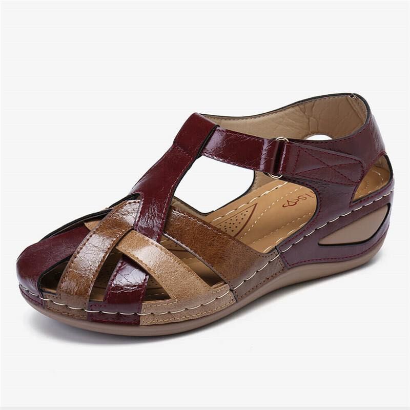 Soft Women Sandals, Summer Casual Shoes, Ladies Party Wedge Sandals Footwear