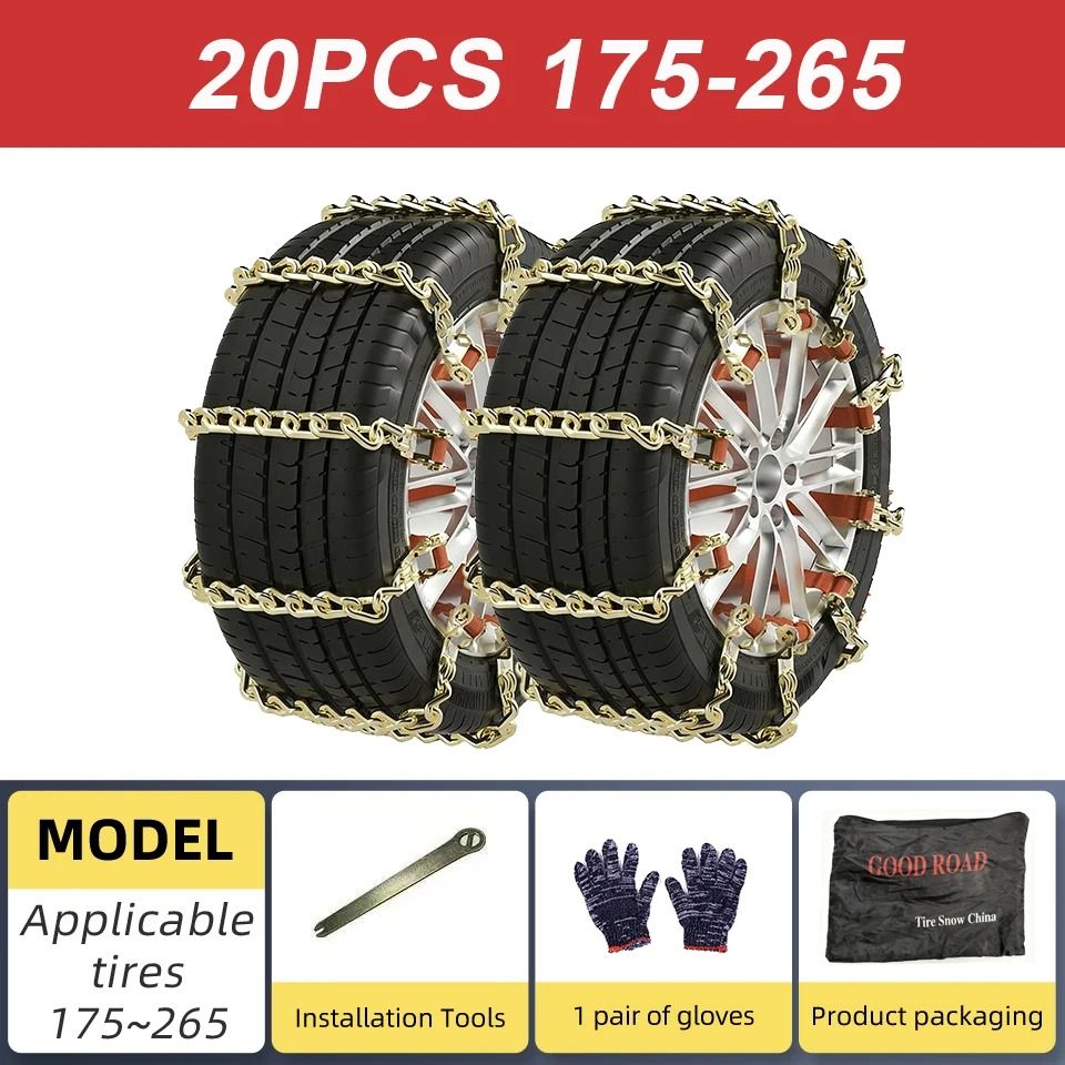 Car Tire Winter Snow Chains