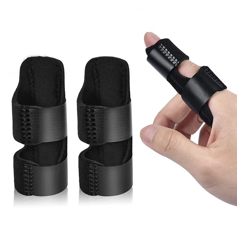 Finger Support Brace for Broken Fingers, Trigger Finger Splint, Immobilization Pain Arthritis Stabilizer