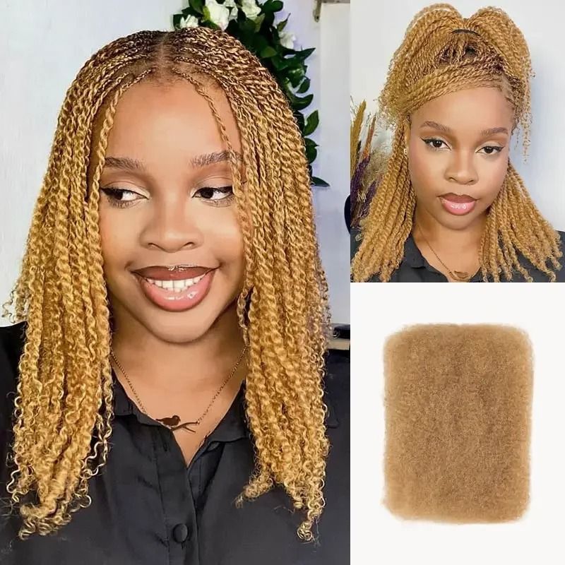 Ultra Texture Kinky Curly Mini Twist Hair