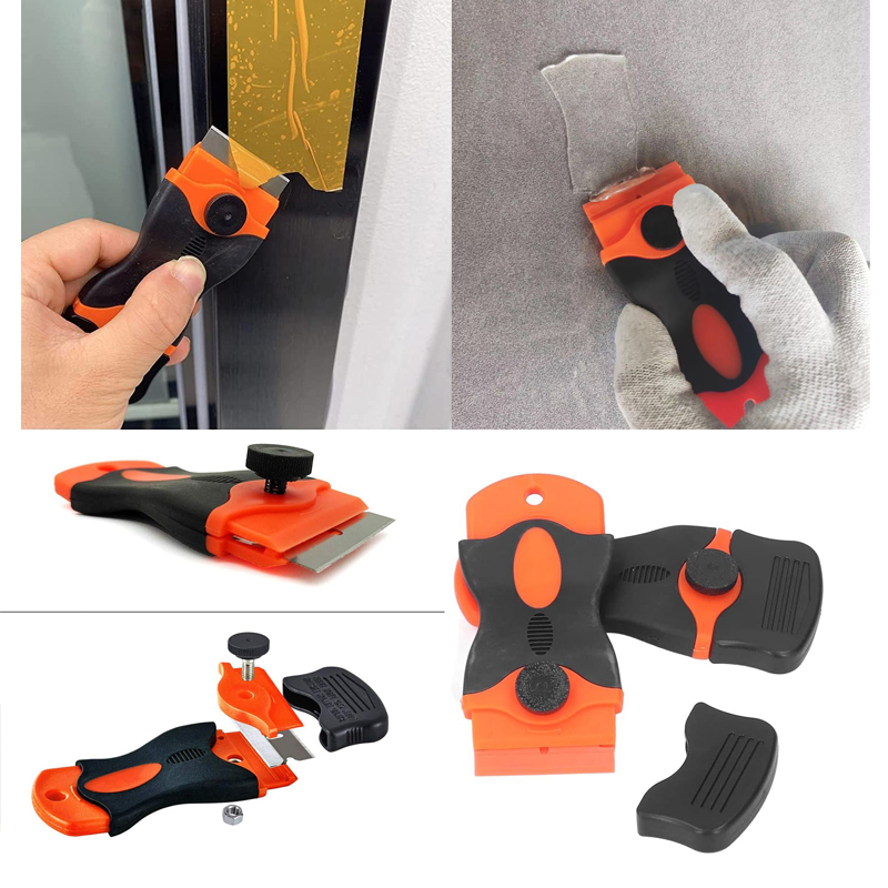 Multi-Purpose Paint Scraper, Mini Razor Blade Scraper, Cleaning Tool for Scraping Stickers