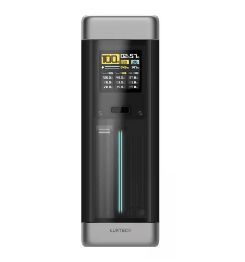 CUKTECH NO.20 25000mAh 210W Power Bank with 140W USB C – 3 Port Portable Charger